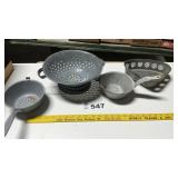 ENAMEL STRAINERS