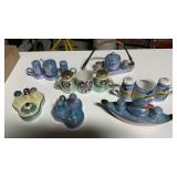 LUSTER WARE SALT & PEPPER SETS