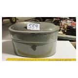 ENAMEL WARE ROASTER, 12 x 20, 12 INCHES TALL