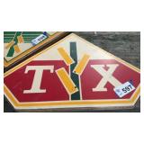 2 SIDED FIBERBOARD SOYBEAN SIGNS
