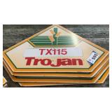 2 SIDED FIBERBOARD SEED CORN SIGNS