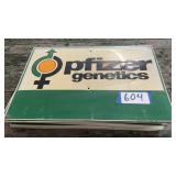 METAL SOYBEAN DOUBLE SIDED SIGNS