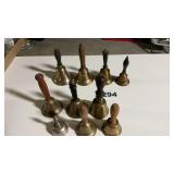 BRASS HANDBELLS/ SCHOOL BELLS