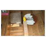 TIN ART, DRAWER DIVIDER, WELCOME SIGN