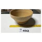 CROCK BOWL, CRACKED