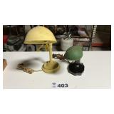 VINTAGE DESK LAMPS