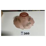 LANCASTER GLASS CO CEILING LIGHT SHADE