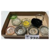 FURNITURE COASTERS, ASHTRAY