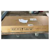 BOAZ PORTABLE PODIUM STAND W LOCKABLE WHEELS. NIB