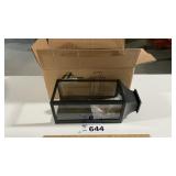 OUTDOOR WALL MOUNT LANTERN. NIB