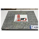 GALVANIZED LIVESTOCK DOCUMENTS BOX, 15 x 20