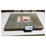 LIVESTOCK DOCUMENTS BOX, 15 x 20, GALVANIZED