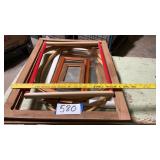 PICTURE FRAMES, MIRRORS