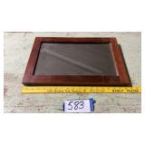 HANGING MIRROR, 12 x 18, BEVEL GLASS