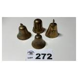 BRASS BELLS, 2 without clappers