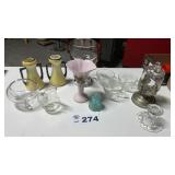 GLASSWARE, LEFTON CHINA,