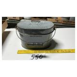 ENAMEL LUNCH BUCKET