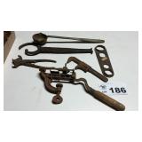 ANTIQUE TOOLS, LADLE