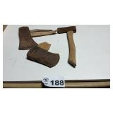 HATCHET, AXE HEADS