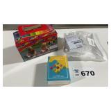 SIDEWALK CHALK, SENSORY BALL TOYS, CLAMP BRACKET