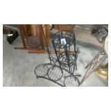 METAL, WIRE FLOWER RACKS