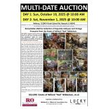 Multi-Date Public Auction  2 of 2