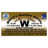WEHRLY'S TUESDAY AUCTION
