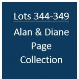 LOTS 344-349: Alan & Diane Page Collection