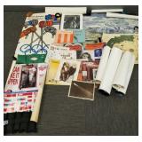 Gp vintage ephemera incl sports, Olympic, etc.