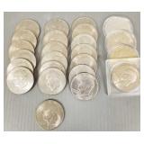 24 Eisenhower dollars: Asst dates