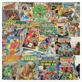 Gp vintage comics, etc incl Tarzan Fantastic Four,