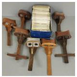 Lg Gp of antique stereoviews & stereoviewers
