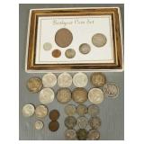 Gp Asst U.S. silver, etc coins incl 12 silver