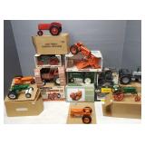 14 Asst die cast tractors incl Ertl