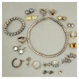 Small Gp sterling, etc  jewelry incl Norway ring