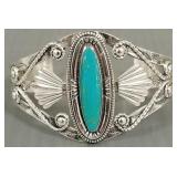 Bell Trading sterling silver & turquoise Southwest