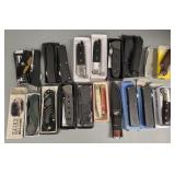 20 Asst folding knives: some mechanical