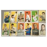 12 vintage baseball cigarette cards