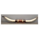 Pair Texas longhorns- 6