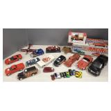 Gp toy/ scale model, etc cars, plane, fire truck