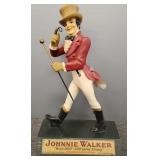 Johnnie Walker advertising walking man composite