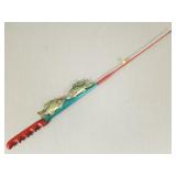Signed Michael J. Valley folk art style rod 29"L