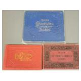 3 antique railroad souvenir albums: Northern