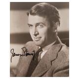 James Stewart signed photo w/ COA- framed 11"x 13"