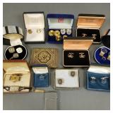 Gp cufflinks, watches, cigarette case & lighter