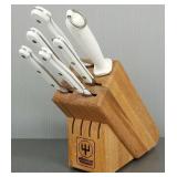 Wusthof Trident 5-pc knife set w/ sharpener