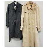 2 Burberry coats: lady