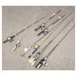 Gp vintage, etc spinning rods & reels