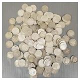Gp Roosevelt silver dimes: Approx 3 rolls qty.