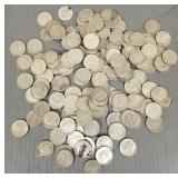 Gp Roosevelt silver dimes: Approx 3 rolls qty.